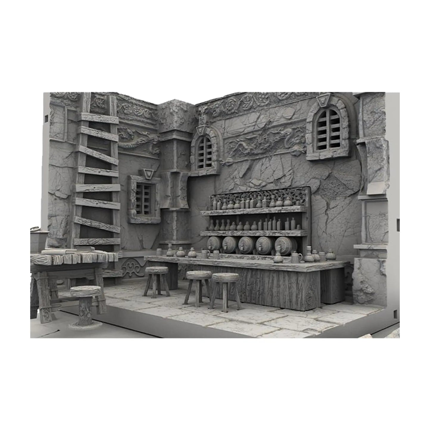 Taverne des betrunkenen Zwergs