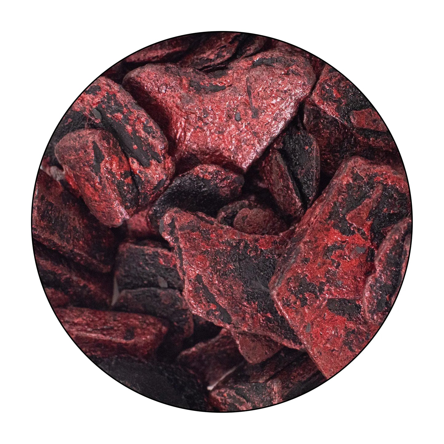 Metallic Slate (burgundy)