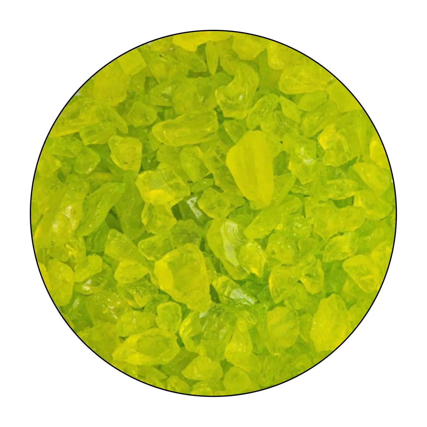 Weird Crystals Apple Green Light (4-8 mm)