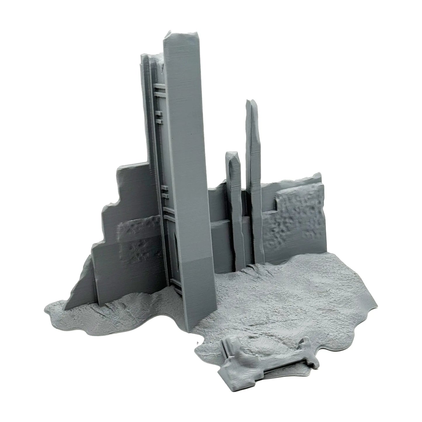 Wrackteile aus Metall