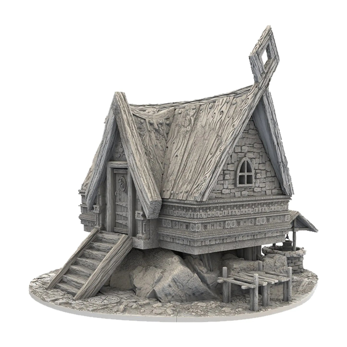 Kleines Haus auf dem Hügel